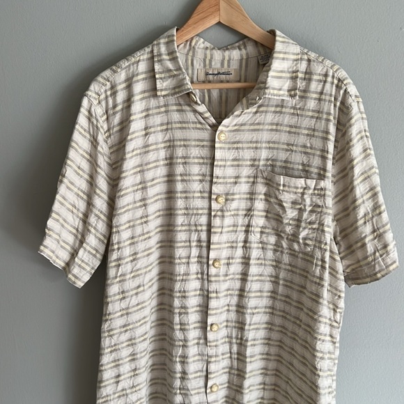 Tommy Bahama Men’s Pixel in Paradise Camp Shirt Silk Cotton Blend Size XL - Picture 3 of 10
